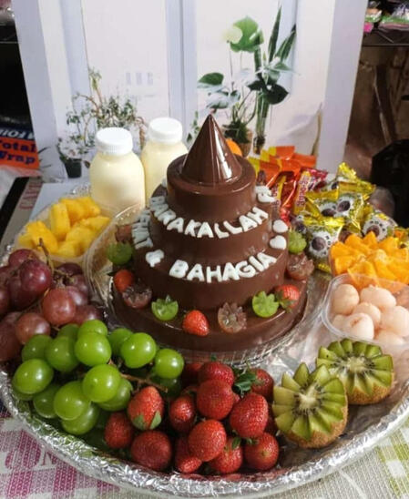 Tumpeng Pudding Buah