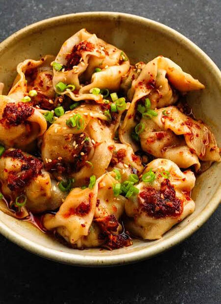 Wonton Ayam Chili Oil